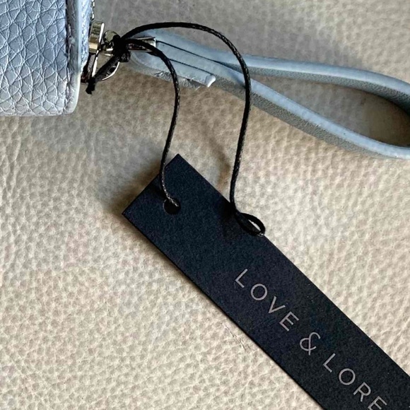 Love & Lore Keychain Cardholder Wallet -  Pastel Blue - NWT - Picture 3 of 4